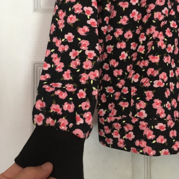 Sandy Liang XXS Pink Ditsy Floral Sweatshirt - Picture 4 of 9